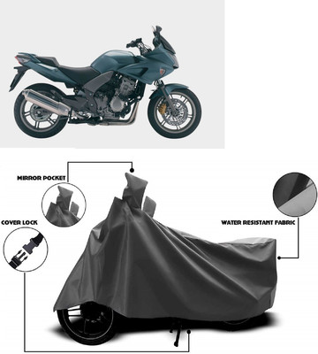 AutoFave Two Wheeler Cover for Honda(CBF 1000, Grey)