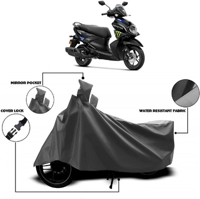 ANTOFY Two Wheeler Cover for Yamaha(Ray-ZR 125FI, Grey)
