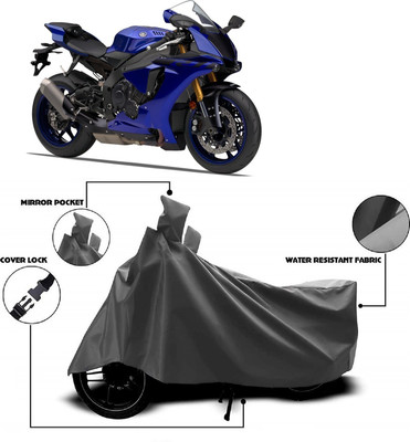 ANTOFY Two Wheeler Cover for Yamaha(YZF R1M BS6, Grey)