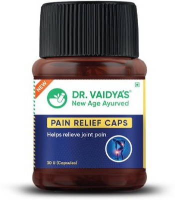 Dr. Vaidya's Pain Relief Capsules | Ayurvedic | For Knee Pain, Joint & Muscle Pain Relief