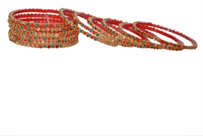 Anjali Glass Bangle Set(Pack of 12)