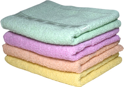 Onlinch Cotton 300 GSM Hand Towel Set(Pack of 4)