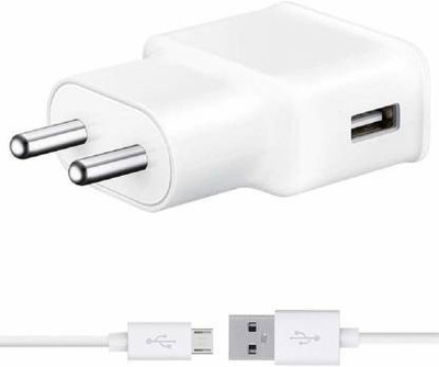 stylie modern Alternatives 2 A Wall Charger for Mobile with Detachable Cable(White)