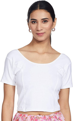 SUVASANA Round Neck Women Blouse