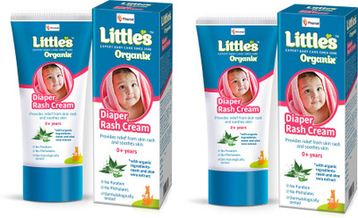 Little's Organix Diaper Rash Cream Organic Ingredients Aloe Vera & Neem extract x 2 Units(100 g)
