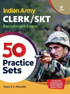 50 Practice Sets Indian Army Clerk/Skt Exam(English, Paperback, unknown)