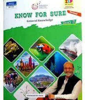 KNOW FOR SURE GENERAL KNOWLEDGE BOOK 6(Paperback, SIDDHARTH BASU)