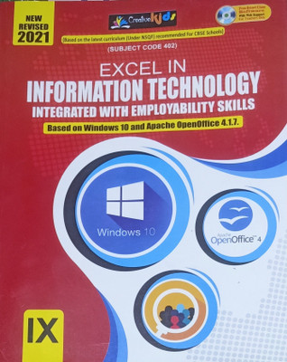 EXCEL IN INFORMATION TECHNOLOGY INTEGRATED WITH EMPLOYABILITY SKILLS CLASS-IX(Paperback, CORDOVA)