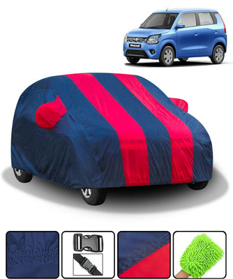 ARB Car Cover For Maruti Suzuki WagonR (With Mirror Pockets)(Blue, Blue)