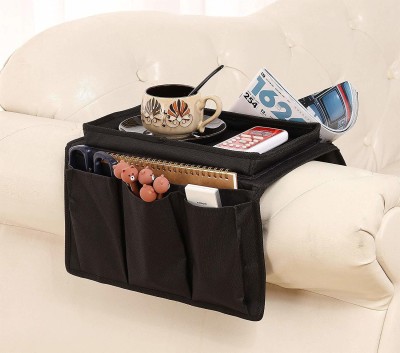 Wishbone Arm Rest Organizer with Cup Mobile Pen Paper Holder Arm Rest Organizer with Cup Mobile Pen Paper Holder 6 Pocket for Sofa Chair Car Inflatable Bed