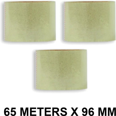 R K SALES Self Adhesive Handheld Single Side (Manual)(Set of 3, Transparent)