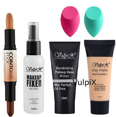 VULPIX STICK WITH ALL GLAMOROUS GLOW SKIN FACE MAKEUP COMBO(6 Items in the set)