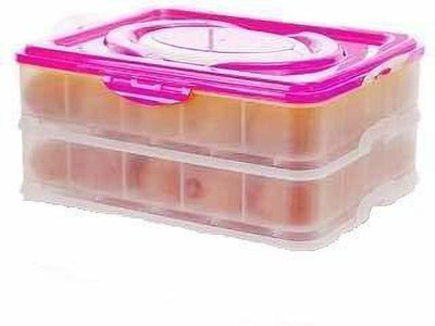 FosCadit Plastic Egg Container  - 48 dozen(Multicolor)