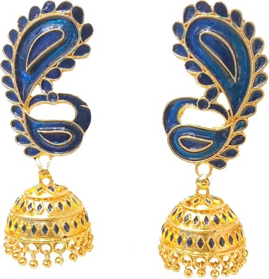 balaji gold jhumka earring Copper Jhumki Earring