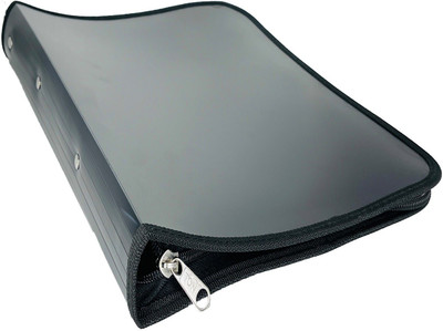 SAYA Plastic File Folder(Set Of 1, Black)