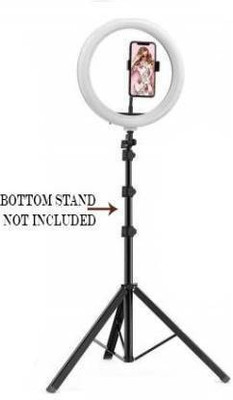 Planetoid 26CM RING FILL LIGTH DIMMABLE, 3 MODE OF LIGHT WITH MOBILE HOLDER STAND Flash(Multicolor)