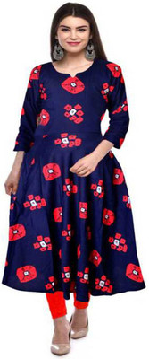 Kuberdisha Anarkali Gown(Blue)