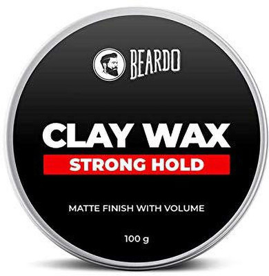 BEARDO Hair CLAY Wax for Men, 100 gm | Matte Finish with volume Hair Wax