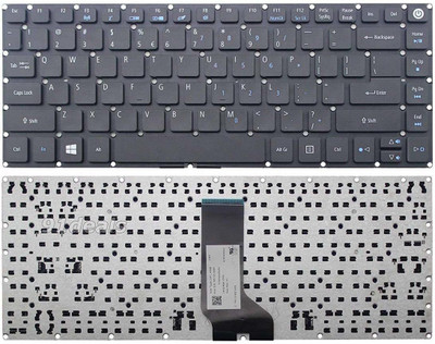 TechSonic Keyboard for Acer Aspire Series US Layout LV4T_A50B NK114130B3 Black E5-473 Laptop Keyboard Replacement Key