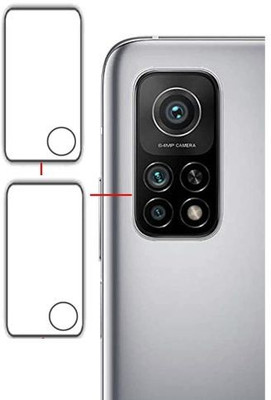 shaku Back Camera Lens Glass Protector for Xiaomi Redmi mi 10t PRO(Pack of: 2)