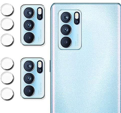 shaku Back Camera Lens Glass Protector for Oppo Reno 6 Pro(Pack of: 2)
