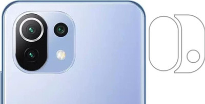 Loopee Back Camera Lens Glass Protector for Xiaomi Mi 11 Lite(Pack of: 1)