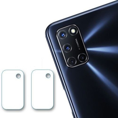 SHAKU Back Camera Lens Glass Protector for Oppo A52(Pack of: 2)