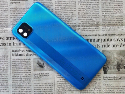 AL HAYY TRADERS REALME C20 (OG) Back Panel(blue)