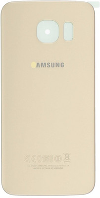 Kraze4blaze Samsung S6 Edge Back Panel(Gold)