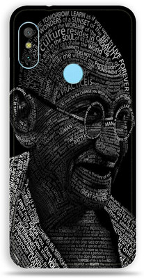 Jeeva Creation Mi Redmi Note 6 Pro, Mi Redmi Note 6 Pro Mobile Skin(Ultra Super Gandhi Ji Skin With High Matte Finish.)