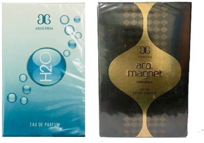 AROCHEM H2O and Magnet Perfume 100ML Each (Pack of 2) Eau de Parfum  -  200 ml(For Men & Women)