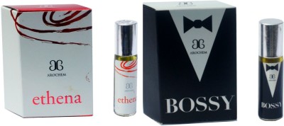 AROCHEM Ethena and Bossy pocket perfume Eau de Parfum  -  12 ml(For Men & Women)