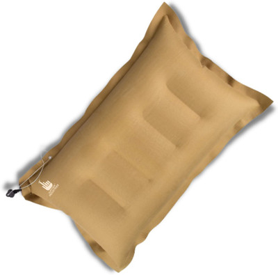 Pragati Hub Air Solid Travel Pillow Pack of 1(Gold)