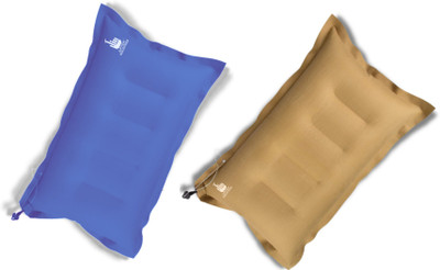 Jupiter Industries Air Travel Pillow Pack of 2 Solid(Gold&blue)