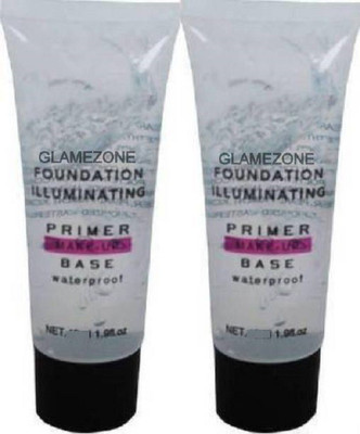 Glamezone PRIMER (SET OF 2)  Primer  - 100 ml(Transprent)