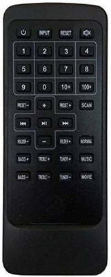 Akshita Compatible For Home Theatre System Remote Control IBALL Remote Controller(Black)
