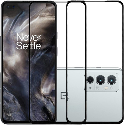 MaxR Edge To Edge Tempered Glass for Oneplus 9RT(Pack of 2)