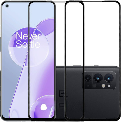 MaxR Edge To Edge Tempered Glass for Oneplus 9RT(Pack of 2)