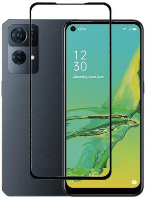 XRENGTH Edge To Edge Tempered Glass for Oppo Reno7 Pro 5G(Pack of 1)