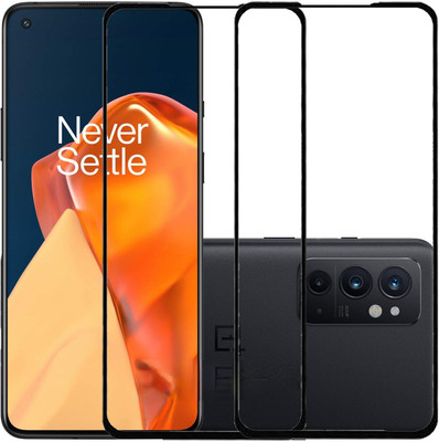 MaxR Edge To Edge Tempered Glass for Oneplus 9RT(Pack of 2)