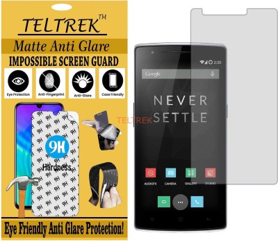 TELTREK Impossible Screen Guard for ONEPLUS ONE (Shatterproof Matte)(Pack of 1)