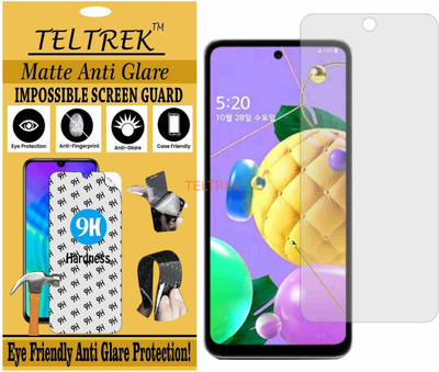 TELTREK Impossible Screen Guard for LG Q52 (Shatterproof Matte)(Pack of 1)