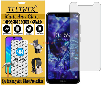 TELTREK Impossible Screen Guard for NOKIA 5.1 PLUS (Shatterproof Matte)(Pack of 1)