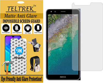 TELTREK Impossible Screen Guard for NOKIA C01 PLUS TA1383 (Shatterproof Matte)(Pack of 1)