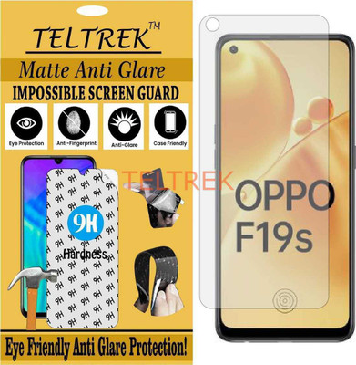 TELTREK Impossible Screen Guard for OPPO F19 S (Flexible Matte)(Pack of 1)