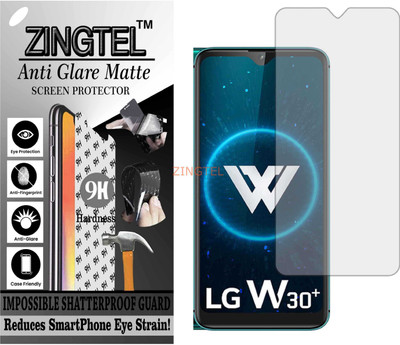 ZINGTEL Impossible Screen Guard for LG W30 PLUS (Matte Finish)(Pack of 1)