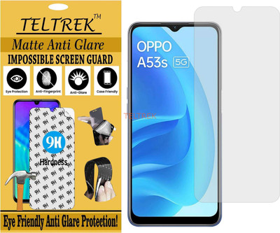 TELTREK Impossible Screen Guard for OPPO A53S 5G (Shatterproof Matte)(Pack of 1)