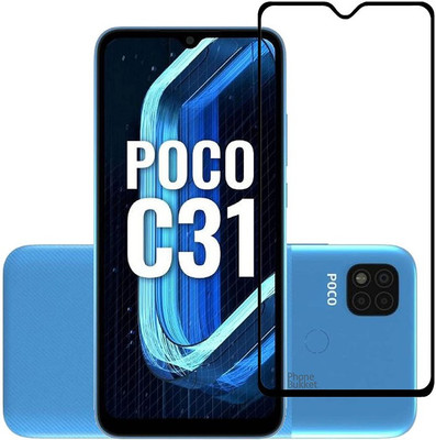 ZUKON Impossible Screen Guard for Poco C31(Pack of 1)