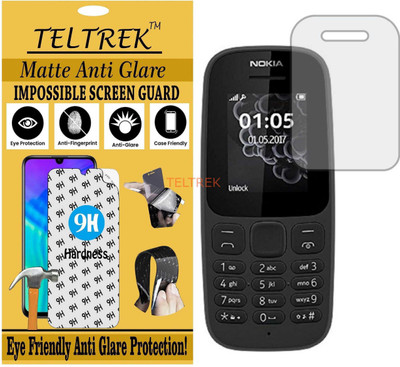 TELTREK Impossible Screen Guard for NOKIA 105 2017 (Shatterproof Matte)(Pack of 1)