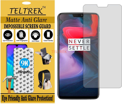 TELTREK Impossible Screen Guard for ONEPLUS 6 (Shatterproof Matte)(Pack of 1)